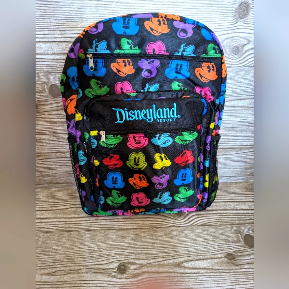 NWT Disneyland Resort Mickey Mouse Backpack
